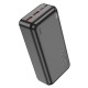 Power bank/Павербанк 30000mA Hoco J101B 2USB QC3.0 22.5W+PD20W (input micro/Type-C 18W) черный - фото 1