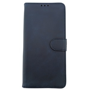 Чехол-книжка Flip Cover LEATHER Redmi Note 13 4G синий - фото