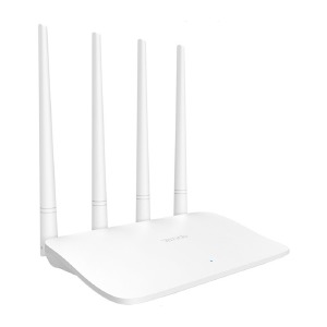 Wi-Fi роутер Tenda F6 (3xFE LAN, 1xFE WAN, 802.11n, 4 ант.х5dBi) 300Mbps белый - фото