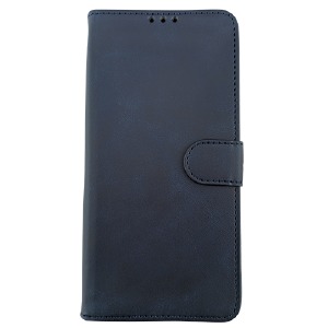 Чехол-книжка Flip Cover LEATHER Samsung A06/A065 синий - фото