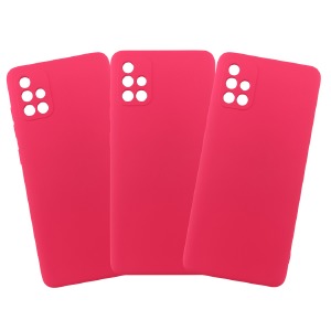 Силикон FULL Cover Samsung A06/A065 Hot pink - фото