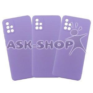 Силикон FULL Cover Samsung A06/A065 Purpe - фото