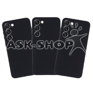 Накладка FULL Liquid Silicone Case Samsung A06/A065 Black - фото