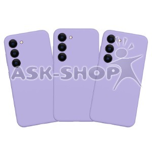 Накладка FULL Liquid Silicone Case Samsung A06/A065 Purple - фото