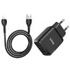 СЗУ iPhone Lightning Hoco N7 2,1A/2USB черный (12) - фото 1