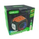 Колонка Gerlax GS-27 7W/LED/BT5.3/USB/AUX/microSD/FM/1200mAh/TWS 9x9x9см зеленая - фото 2