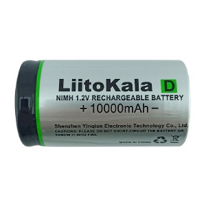 Аккумулятор D LiitoKala Lii-D 10000mA NiMH 1.2V по 1шт/цена за 1бат. (Discharging 30A) - фото