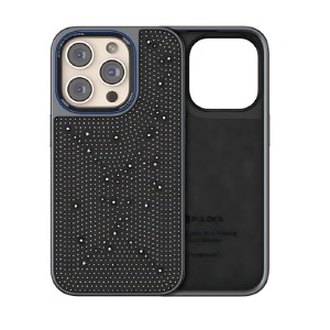 Накладка Puloka Diamonds iPhone 16 Pro Black - фото