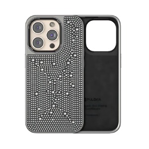 Накладка Puloka Diamonds iPhone 16 Pro Grey - фото