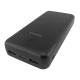 Power bank/Павербанк 20000mA Gerlax P211 2.4A/2USB/кабель 3в1 (microUSB + type-C+lightning)/(input micro/Type-C/USB) черный - фото 1