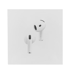 Bluetooth Air Pods 4 ANC/case USB-C вкладыши белые (LOGO) - фото