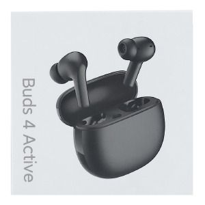 Bluetooth Air Pods Xiaomi Redmi Buds 4 Active TWS/BT5.3 черные (BHR6992GL) (high copy) - фото