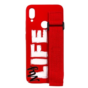 Накладка DEF Wristband Xiaomi Redmi Note 7 Red - фото