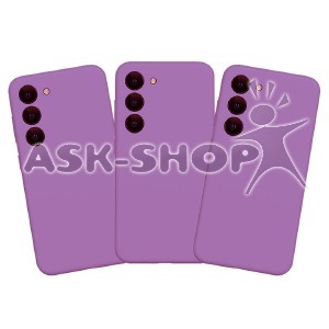 Накладка FULL Liquid Silicone Case Samsung A55 5G/A556 Violet - фото