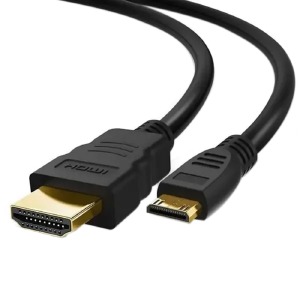 HDMI-miniHDMI кабель черный 3м - фото