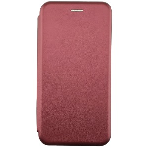 Чехол-книжка Fashion Samsung A51/A515/M40s бордовый - фото