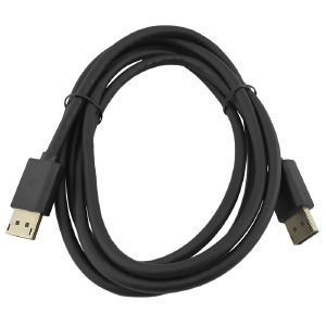 Кабель DisplayPort-DisplayPort DP черный 1,8м - фото