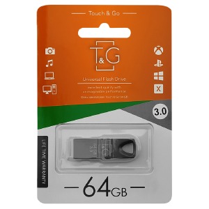 USB 64GB 3.0 T&G 117 Metal черная - фото