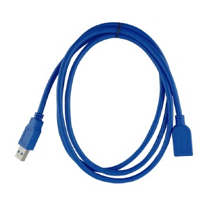 Удлинитель USB (мама-папа) 3.0 1,5м синий  - фото