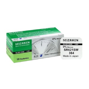 Батарейки SR927/395-399/G7 Seiko Seizaken silver по 5шт/цена за 1 бат.# - фото