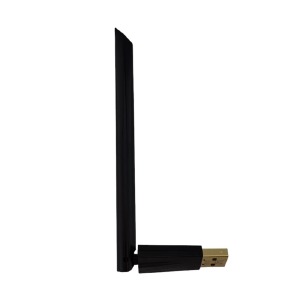 Wi-Fi USB- адаптер ALFA W165 черный, RTL8811IC, 2.4G+5G, 600Mbps 3DBI - фото
