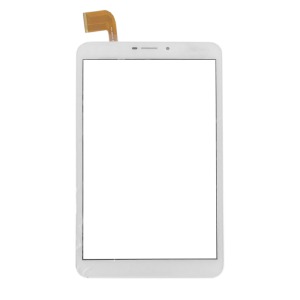 Сенсор (Touchscreen) под планшет 204*120 мм,51 pin,белый FPCA-80A15-V01/HK80DR2798-V01/Bravis NB85 3G IPS(тип 2)/Supra M84AG/Pixus Touch 8 3G, с рамой - фото