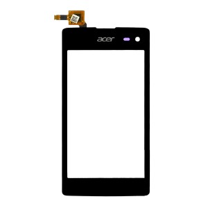 Сенсорный экран для телефона Acer Z220 черный, оригинал - фото