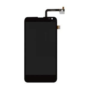 Дисплей для телефона Fly IQ4514 черный, с тачскрином, модуль - фото