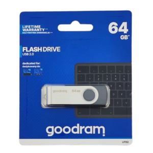 USB 64GB 2.0 Goodram UTS2 черная - фото