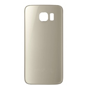 Задняя крышка на Samsung G930 Galaxy S7 золотая  - фото
