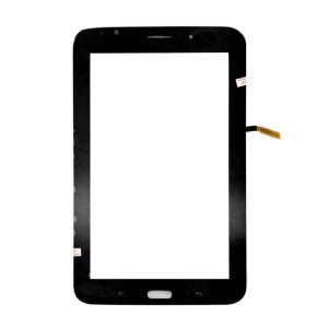 Сенсор (Touchscreen) для планшета Samsung T110/T111 версия 3G, с вырезом под динамик черный - фото