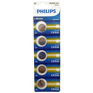 Батарейки CR1616 Philips по 5 шт/цена за 1 бат.# - фото